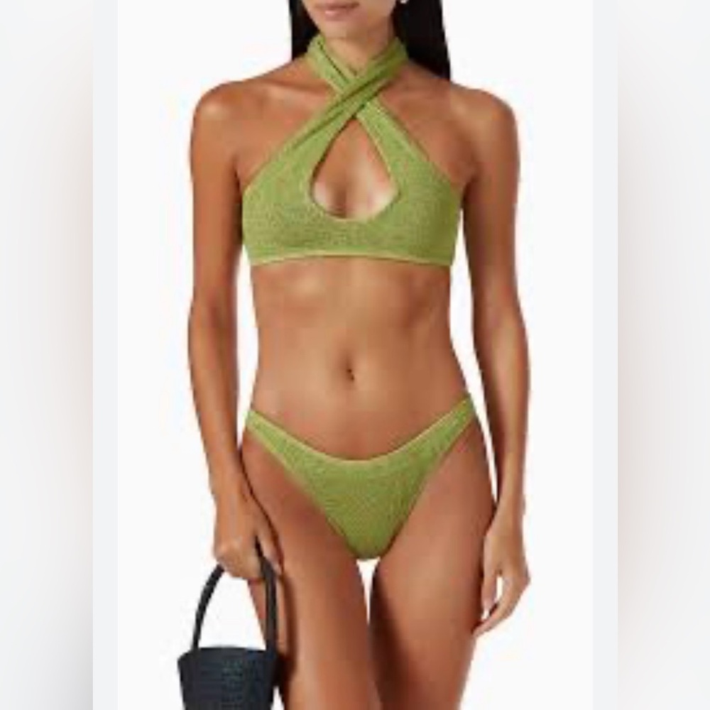 Bondeye bikini - citron green (One size)